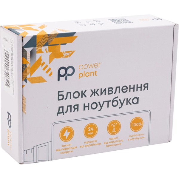 Фото - Зарядний пристрій для ноутбука PowerPlant HP 220V, 19V 90W 4.74A (4.0x1.7) (HP90F4017)