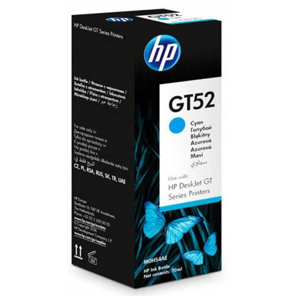 Фото - Чорнило HP GT52 5810/5820 70 мл (M0H54AE) Cyan