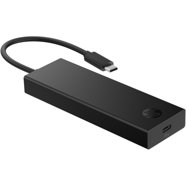 Фото - Хаб USB HP USB 3.0 - HDMI/USB2.0x2/USB-C PD/Ethernet Hub (BR1U3AA)