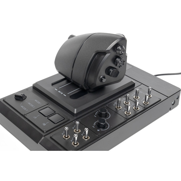 Фото - Ігровий контролер Hori Система керування польотом HOTAS та кріплення FLIGHT CONTROL SYSTEM & MOUNT (HPC-045U)