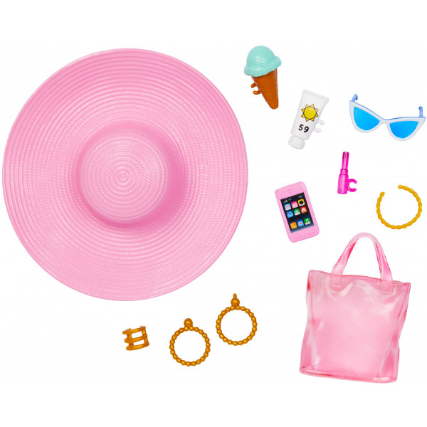 Фото - Ігровий набір Barbie "Пляжна прогулянка" (HPL73)