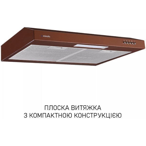 Фото - Вытяжка традиционная Minola HPL 612 BR