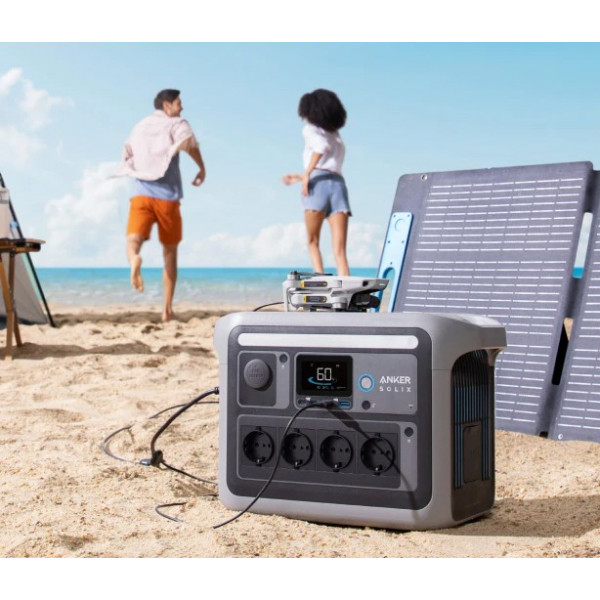 Фото - Зарядна станція універсальна Anker SOLIX C1000X 1056Wh 1800W Grey