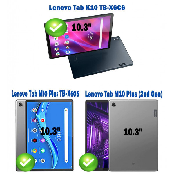 Фото - Чохол для планшету BeCover Smart Case for Lenovo Tab M10 Plus TB-X606/M10 Plus (2nd Gen)/K10 TB-X6C6 Good Night (708034)