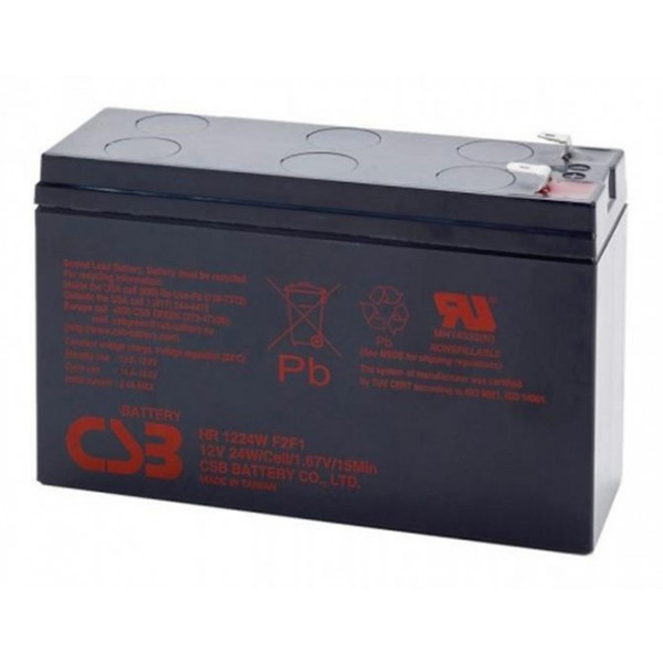 Фото - Акумулятор для ДБЖ CSB 12V 6.5AH (HR1224WF2/06588) AGM