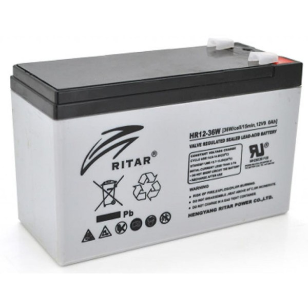 Фото - Акумулятор для ДБЖ Ritar 12V-9.0Ah (HR1236W)