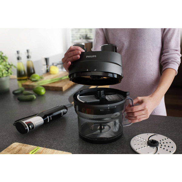 Фото - Блендер мини-комбайн Philips Avance Collection HR1679/90