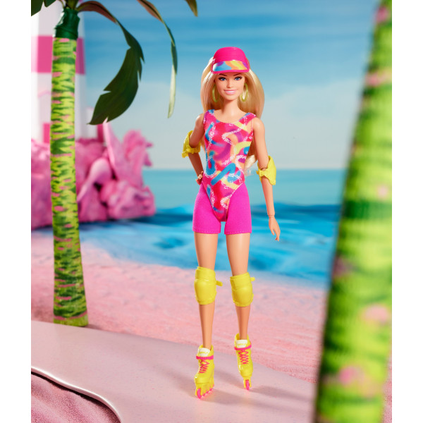 Фото - Колекційна лялька Barbie Barbie "Roller-Skating" за мотивами фільму "Барбі" (HRB04)