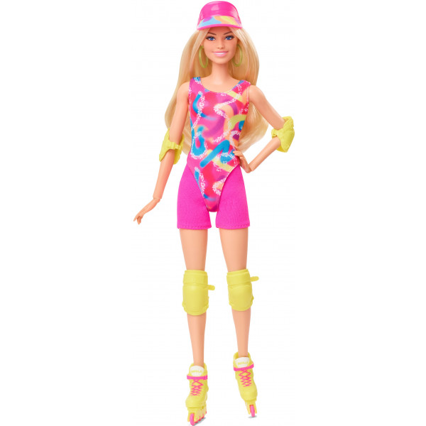 Фото - Колекційна лялька Barbie Barbie "Roller-Skating" за мотивами фільму "Барбі" (HRB04)