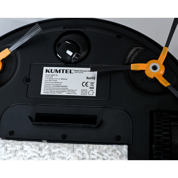 Фото - Робот-пилосос Kumtel HRC-01 Black