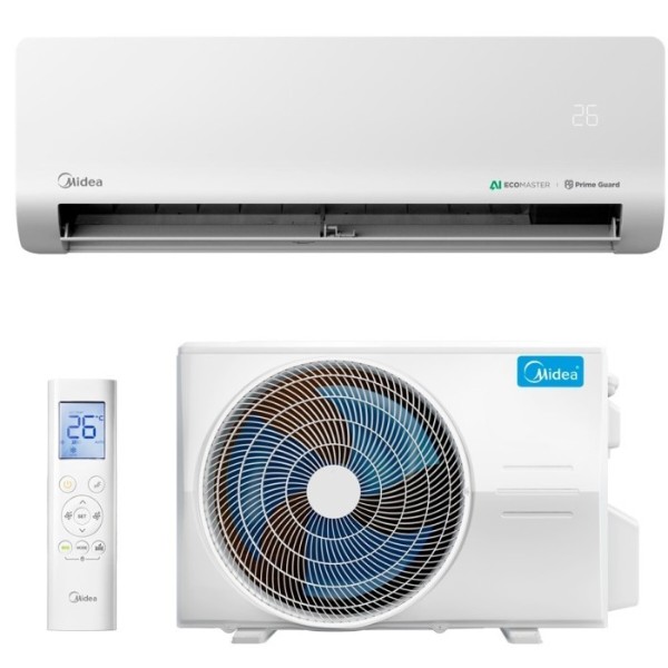 Фото - Кондиціонер спліт Midea MSEZ-12HRFN8-I/MSEZ-12HRFN8-O Eazy