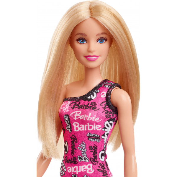 Фото - Кукла Barbie "Супер стиль" в брендированном платье – блондинка (HRH07)