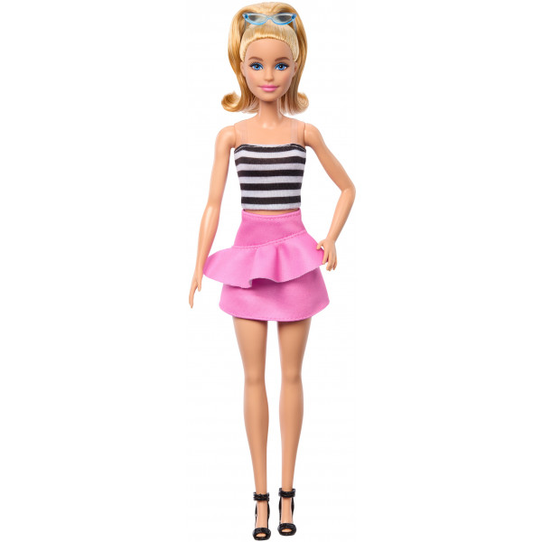 Фото - Лялька Barbie "Модниця" в рожевій спідниці з рюшами (HRH11)