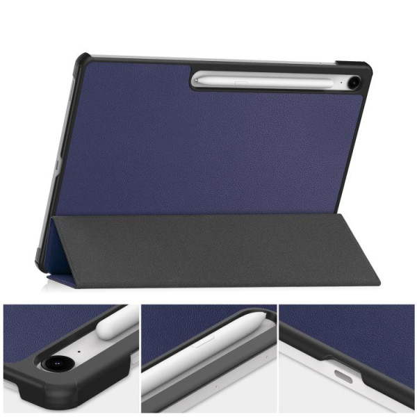 Фото - Чохол для планшету BeCover Smart Case for Samsung Galaxy Tab S10 FE Plus (SM-X620/SM-X626) 13.1" Deep Blue (713382)