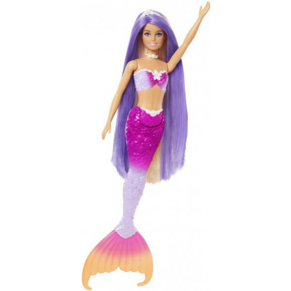 Фото - Лялька Barbie Русалка "Кольорова магія" серії Дрімтопія  (HRP97)