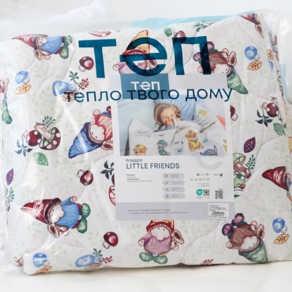 Фото - Одеяло детское лето ТЕП LITTLE FRIENDS 105х140 см Little Gnomes (1-04770_34913)