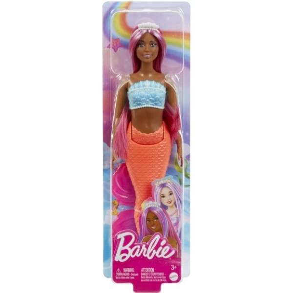 Фото - Лялька Barbie Лялька-русалонька "Кольоровий мікс" серії Дрімтопія (в ас.) (HRR02)