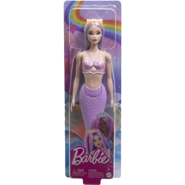 Фото - Лялька Barbie Лялька-русалонька "Кольоровий мікс" серії Дрімтопія (в ас.) (HRR02)