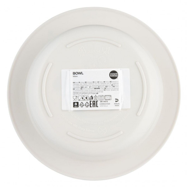 Фото - Тарілка обідня Canpol babies CUTE ANIMALS - блакитна (4/412_blu2)