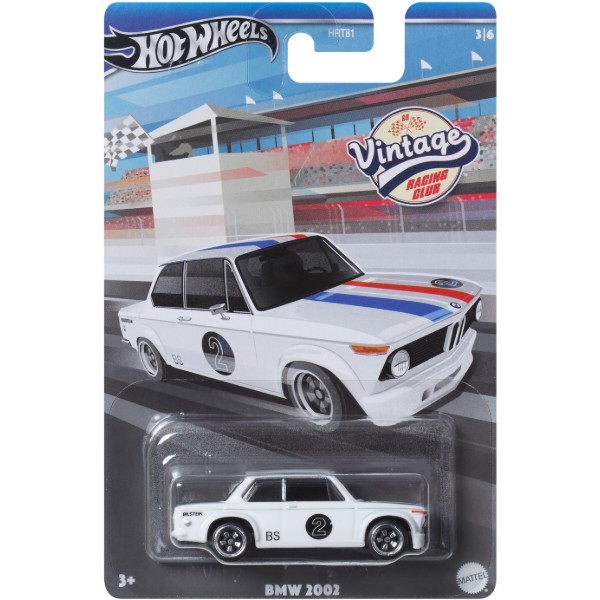 Фото - Базова машинка Hot Wheels "Вінтажні перегонові" (в ас.) (HRT81)