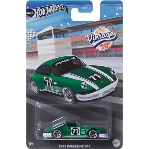 Фото - Базова машинка Hot Wheels "Вінтажні перегонові" (в ас.) (HRT81)