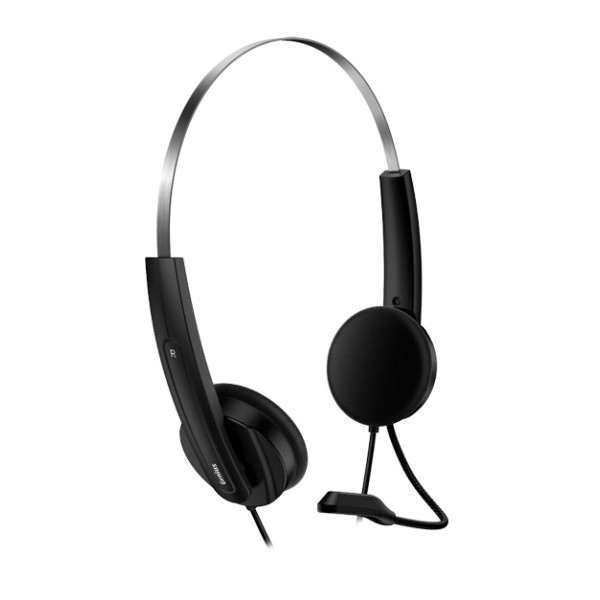 Фото - Навушники накладні дротові Genius HS-220U Black (31710020400)