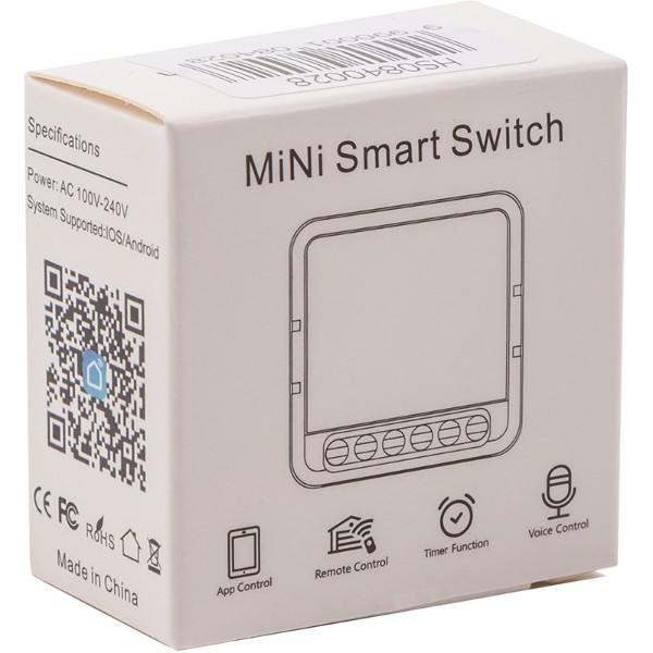 Фото - Релейний вимикач Tuya Wifi 16A (HS084028)