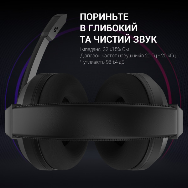 Фото - Гарнітура дротова ігрова GamePro HS299