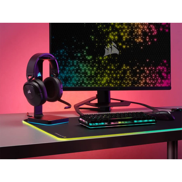 Фото - Уцінка - Гарнітура бездротова ігрова Corsair HS55 Wireless Gaming Dolby 7.1 Carbon (CA-9011280-EU)