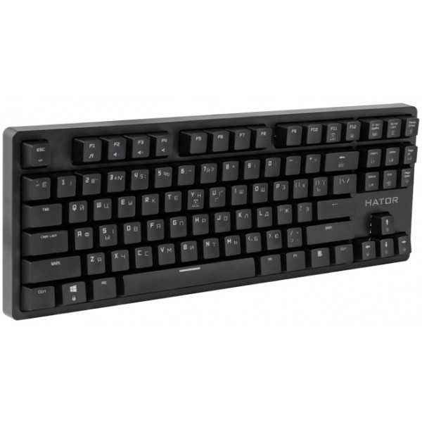 Фото - Клавиатура проводная игровая Hator Rockfall EVO TKL Optical ENG/UKR/RUS (HTK-630)