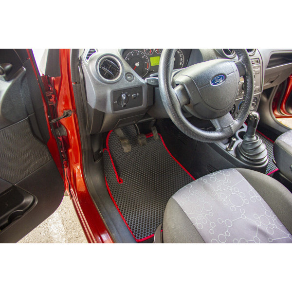 Фото - EVA коврики в салон авто EVAtech для Fiesta (Mark 6) 5-doors Ford 2002-2009 5 поколение Htb EU FD3335C5SBB