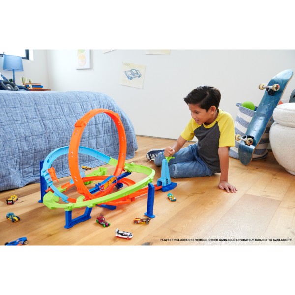 Фото - Ігровий набір Hot Wheels "Випробування гіперпетлі" (HTK16)
