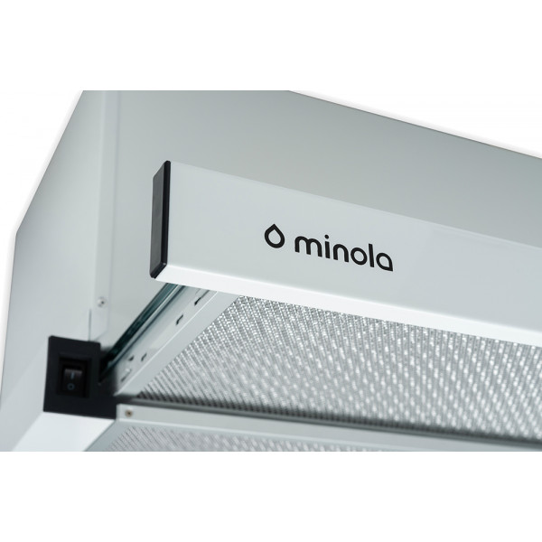 Фото - Витяжка вбудована Minola HTL 5612 WH 1000 LED