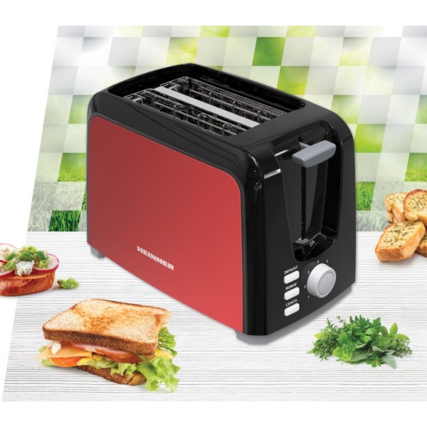Фото - Тостер Heinner HTP-700BKRD