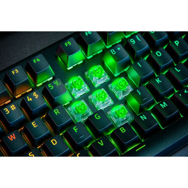 Фото - Клавиатура проводная игровая Razer BlackWidow V4 Pro Green Switch (RZ03-04680100-R3M1)