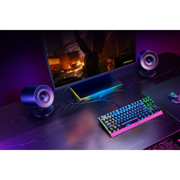 Фото - Комп'ютерна акустика компактна 2.0 Razer Nommo V2 X (RZ05-04760100-R3G1)