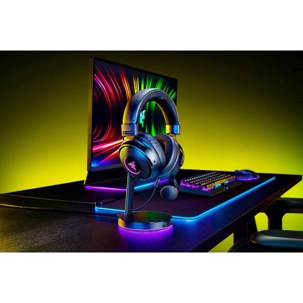 Фото - Гарнітура дротова ігрова Razer Kraken V3 (RZ04-03770200-R3M1)