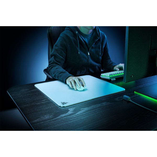 Фото - Килимок для миші ігровий Razer Atlas White (RZ02-04890200-R3M1)