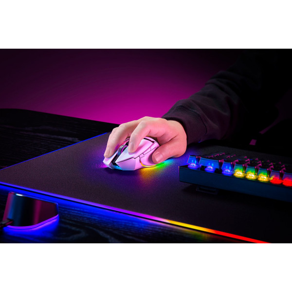 Фото - Миша бездротова ігрова Razer Basilisk V3 Pro WL White (RZ01-04620200-R3G1)