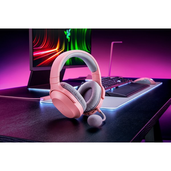 Фото - Гарнитура беспроводная игровая Razer Barracuda X 2022 Quartz (RZ04-04430300-R3M1)