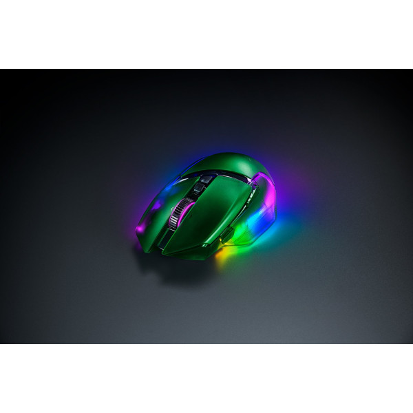 Фото - Мышь беспроводная игровая Razer Basilisk V3 PRO Wireless, 35K, Phantom Green (RZ01-05240300-R3G1)