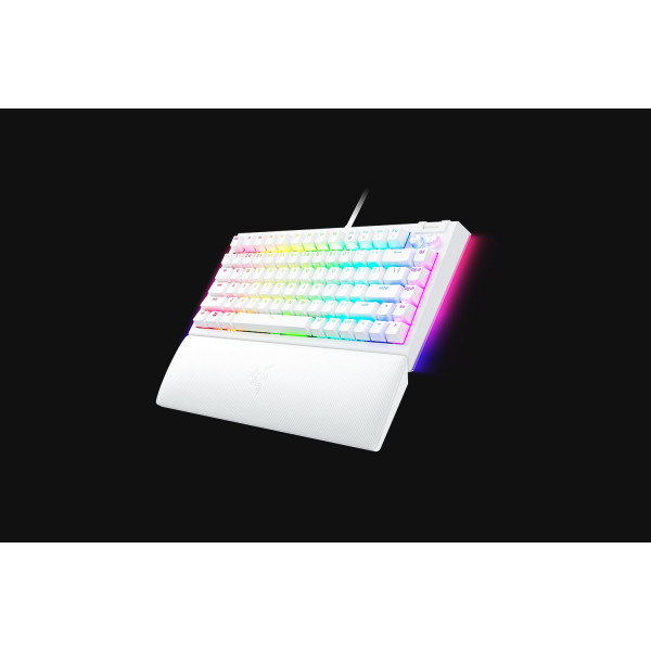 Фото - Клавіатура дротова ігрова Razer BlackWidow V4 75% White (RZ03-05001700-R3M1)