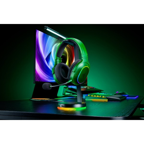 Фото - Гарнитура беспроводная игровая Razer Barracuda X CHROMA, Phantom Green (RZ04-05220300-R3M1)