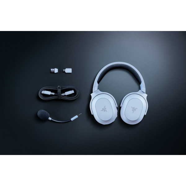 Фото - Гарнітура бездротова ігрова Razer Barracuda X CHROMA White (RZ04-05220200-R3M1)