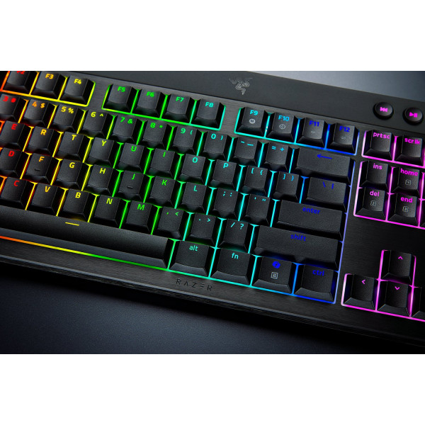 Фото - Клавіатура бездротова ігрова Razer BlackWidow V4 Low-Profile Yellow (RZ03-05271500-R3M1)