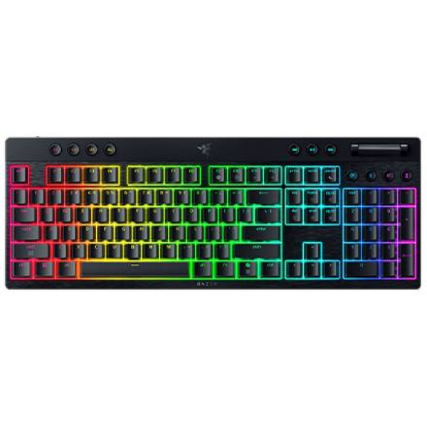 Фото - Клавіатура бездротова ігрова Razer BlackWidow V4 Low-Profile Yellow (RZ03-05271500-R3M1) Фото - Клавіатура бездротова ігрова Razer BlackWidow V4 Low-Profile Yellow (RZ03-05271500-R3M1)