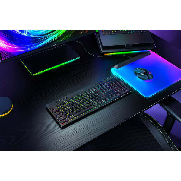 Фото - Клавіатура бездротова ігрова Razer BlackWidow V4 Low-Profile Yellow (RZ03-05271500-R3M1)
