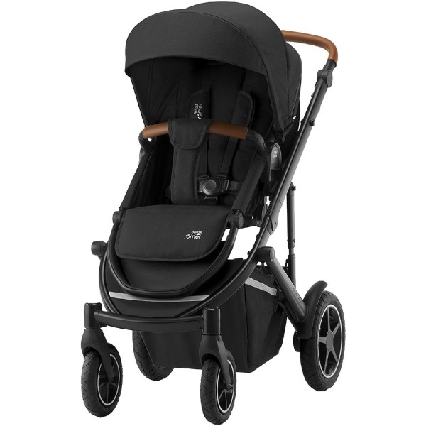 Фото - Коляска прогулянкова Britax-Romer Smile III Space Black/Brown Handle