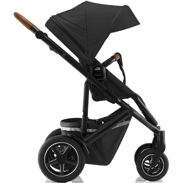 Фото - Коляска прогулянкова Britax-Romer Smile III Space Black/Brown Handle