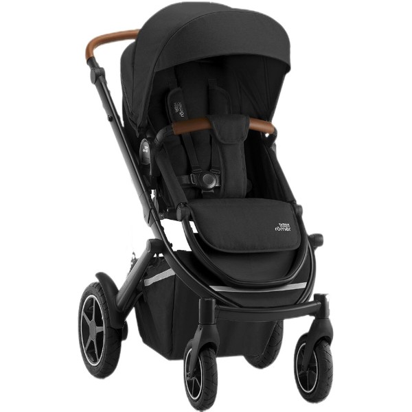 Фото - Коляска прогулянкова Britax-Romer Smile III Space Black/Brown Handle Фото - Коляска прогулянкова Britax-Romer Smile III Space Black/Brown Handle